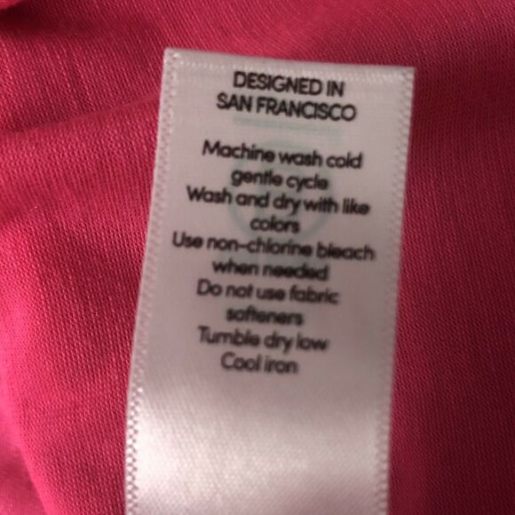 Athleta Sleeveless Top Small Oversized Lightweight Pink Tank - Picture 10 of 10